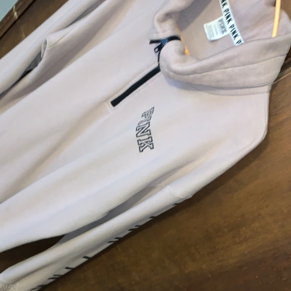 PINK Quarter-Zip Pullover - Picture 4 of 6